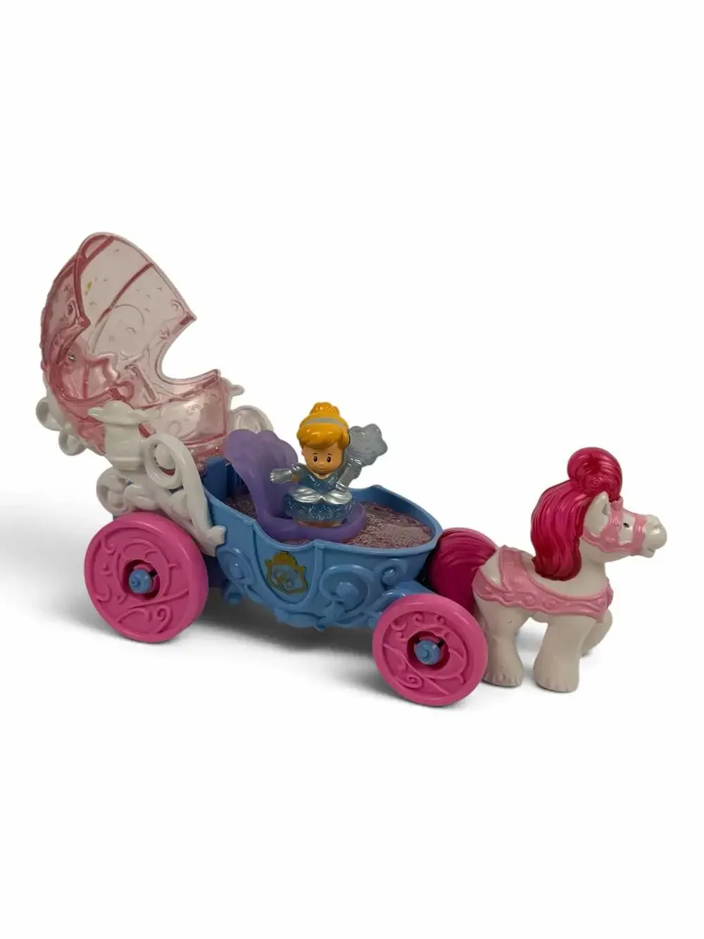 Fisher-Price Little People Disney Cinderella's Lights and Sounds Carriage
